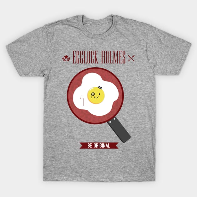 Egglock Holmes T-Shirt by pribellafronte